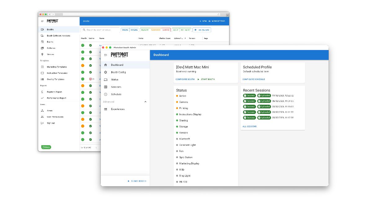 Photobot screenshots